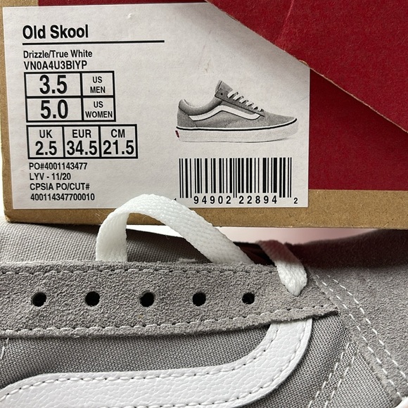 Vans Women’s Old Skool Drizzle/True White
VN0A4U3BIYP Sneakers - Picture 16 of 16